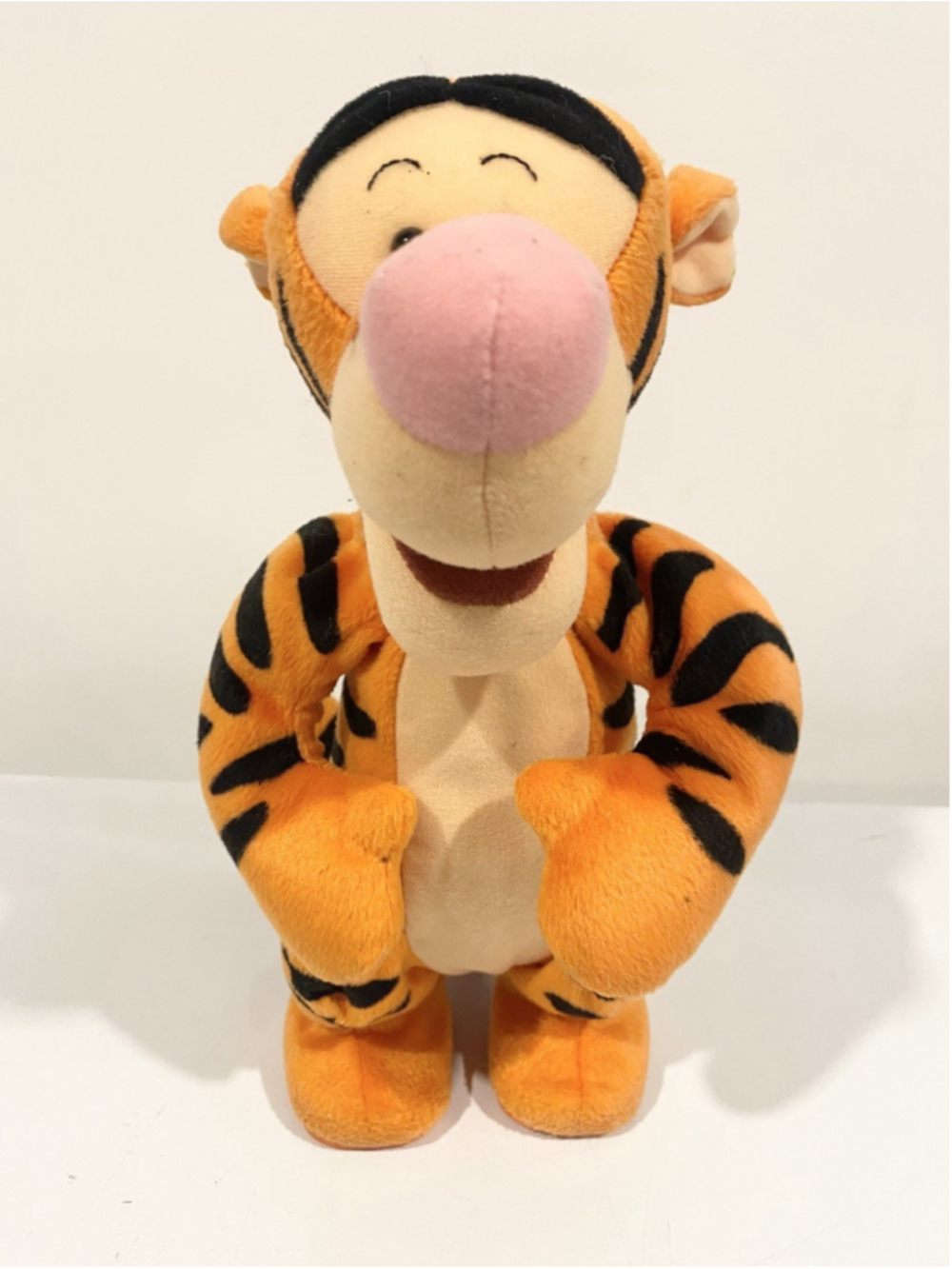 Vintage 1998 Mattel Disney Bounce Around Tigger Talking Bouncing Plush Works